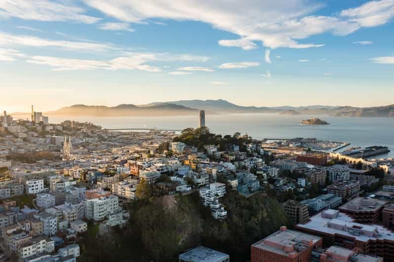 San Francisco : Visite privée en avion de la baie du coucher du soleil
