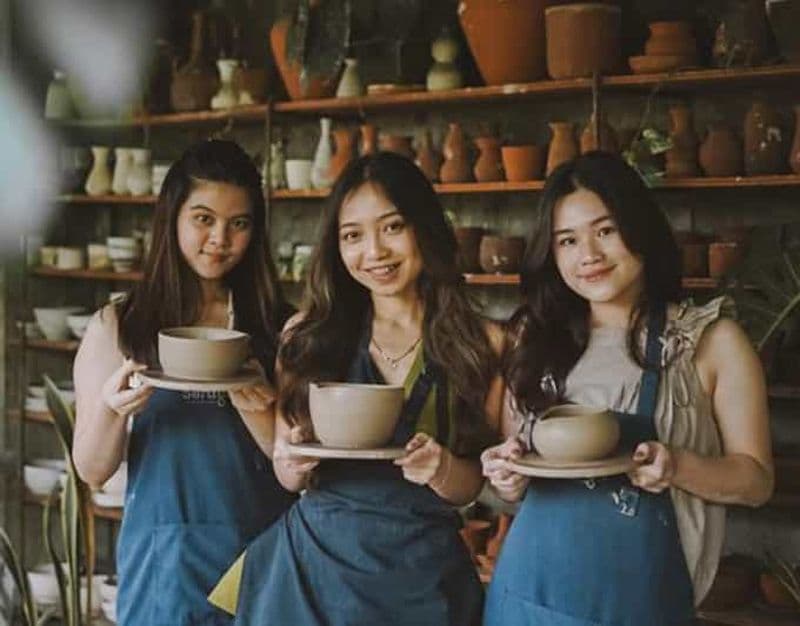 Ubud : cours de poterie, activité ludique