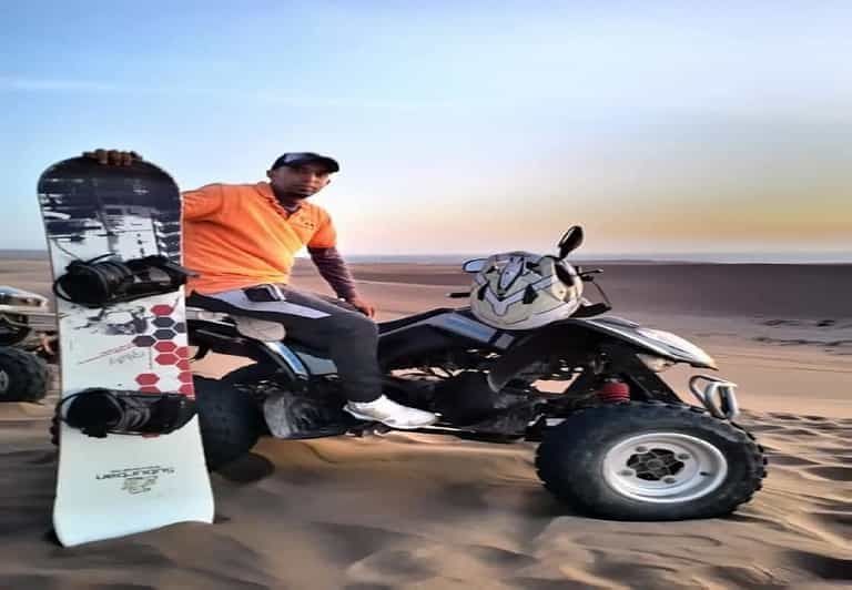 Billet Agadir : Quad et planche à voile dans le désert du Sahara