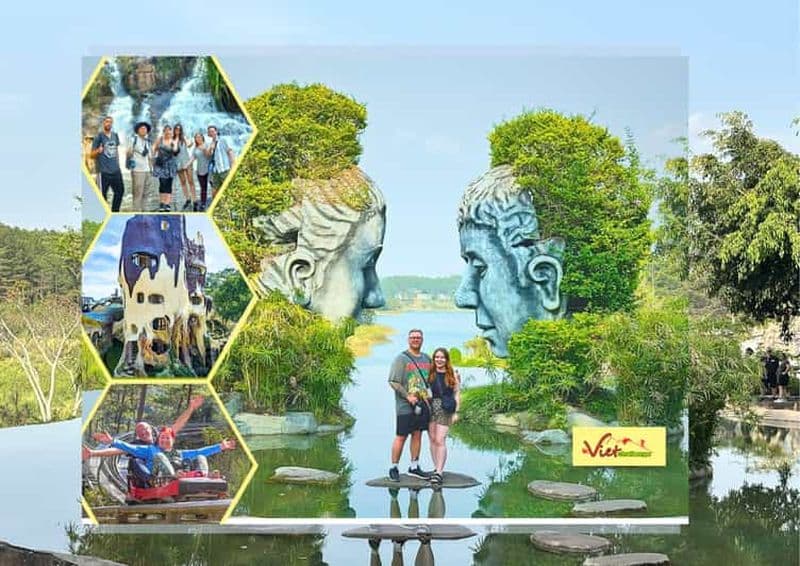 Billet Da Lat : demi-journée matinale à Datanla + tunnel d'argile + Crazy House