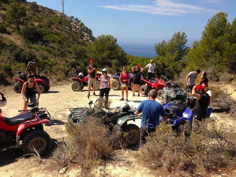 Depuis Andratx : San Telmo Quad Bike Tour