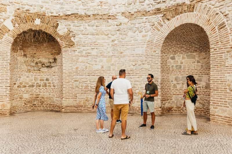 Visite de la vieille ville de Split et du palais de Dioclétien