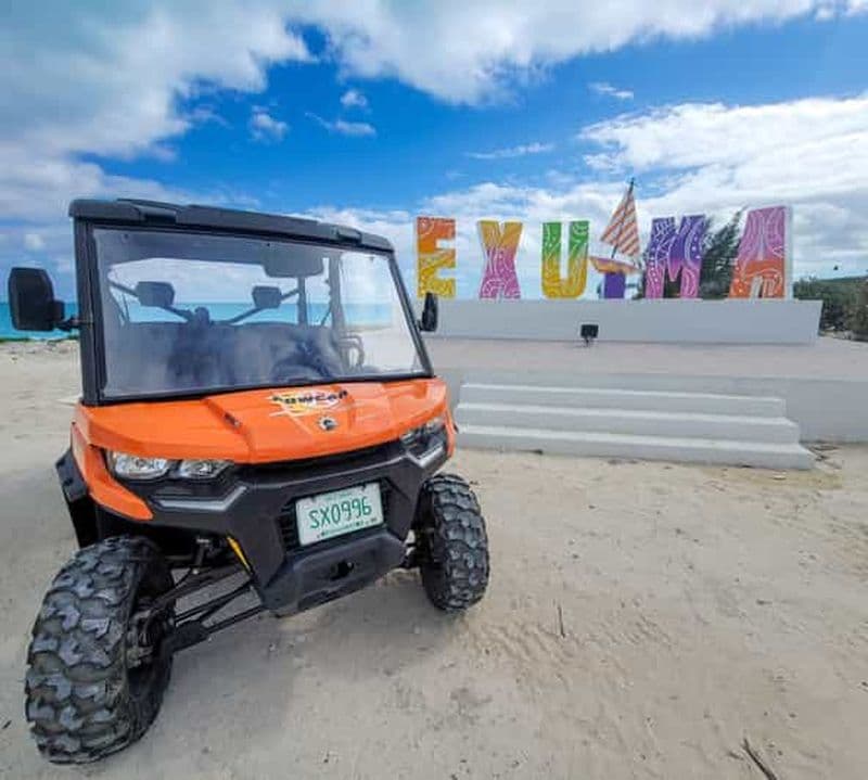 Billet Exuma, Bahamas : Location de Buggy 6 places avec haut-parleur Bluetooth