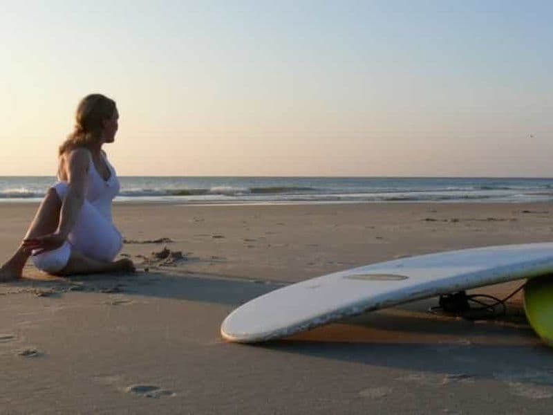Billet Sylt: cours de groupe de yoga vinyasa sur la plage