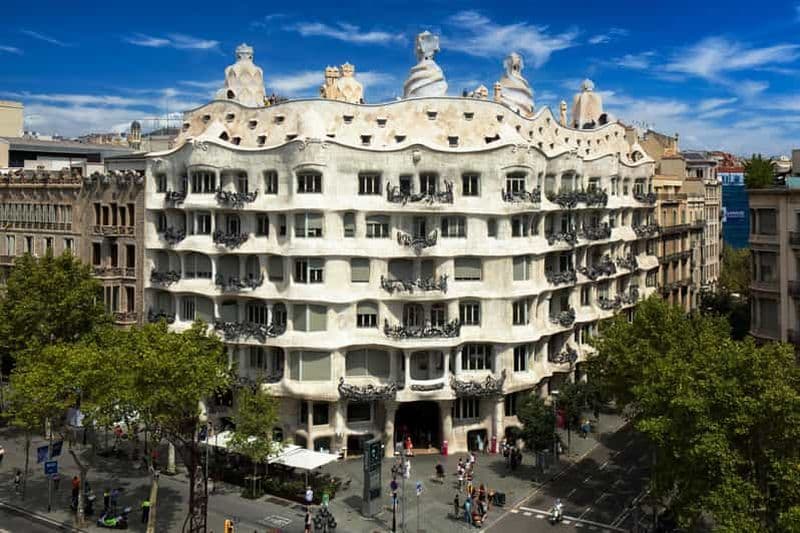 Billet Barcelone : La Pedrera-Casa Milà Option billet et audioguide