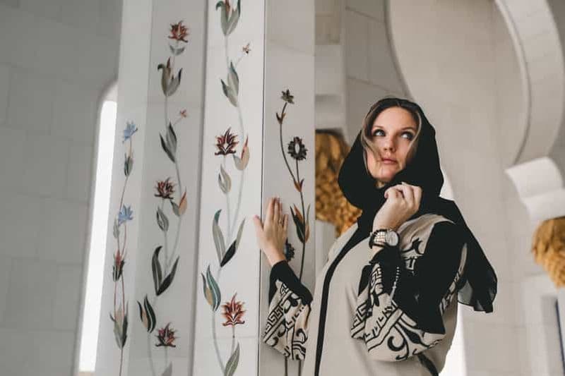 Billet Dubaï : Visite de la Grande Mosquée Sheikh Zayed avec photographe