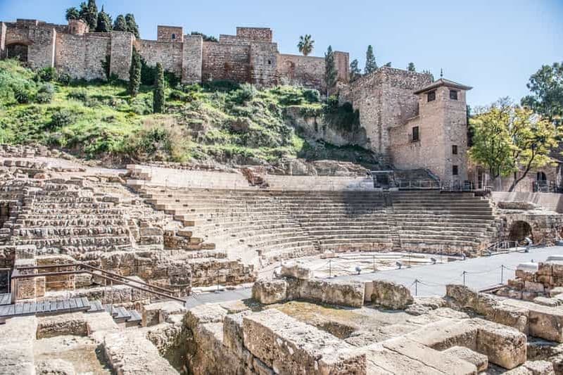 Malaga : visite guidée du théâtre romain et de l'Alcazaba