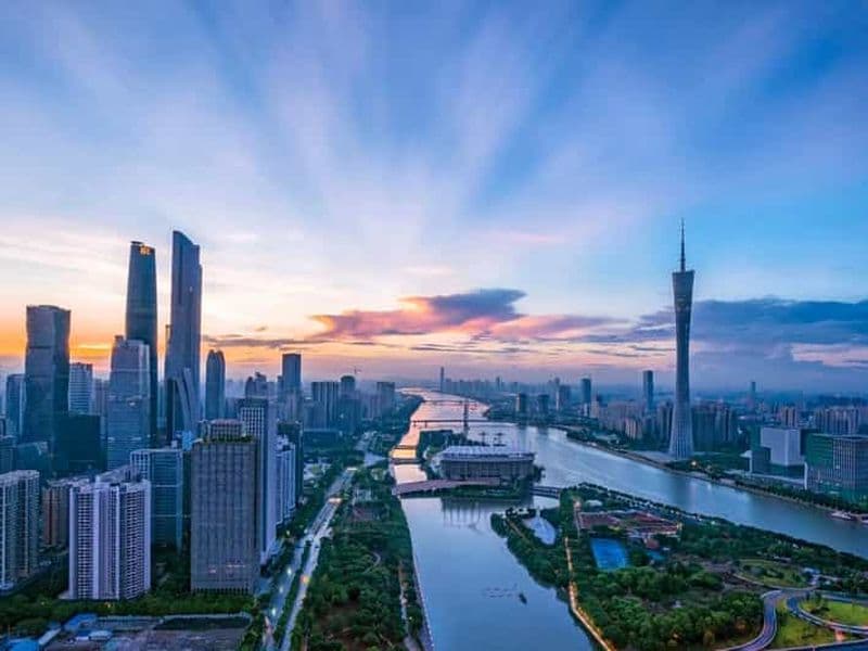 Guangzhou : Croisière nocturne sur la rivière des Perles et découverte de la ville