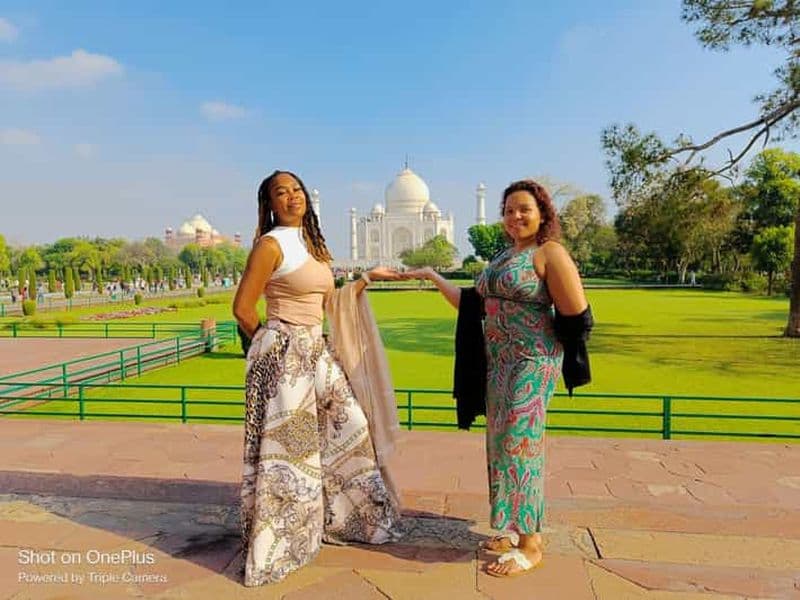 Billet Au départ de Delhi : excursion privée d'une journée au Taj Mahal et à Agra avec transferts