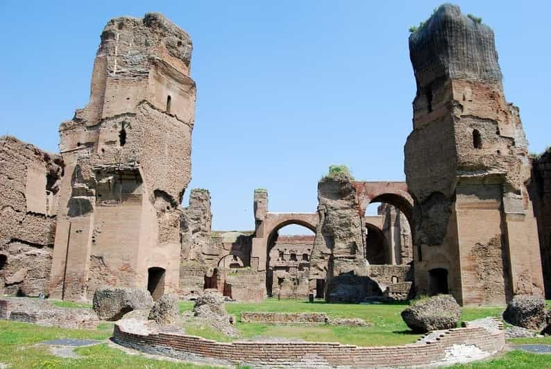 Visite des thermes de Caracalla, du cirque Maximus et du théâtre Marcellus