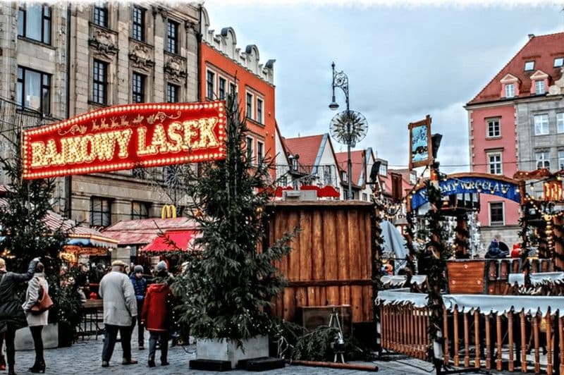 Wrocław : Visite à pied du marché de Noël et des principaux sites de la ville