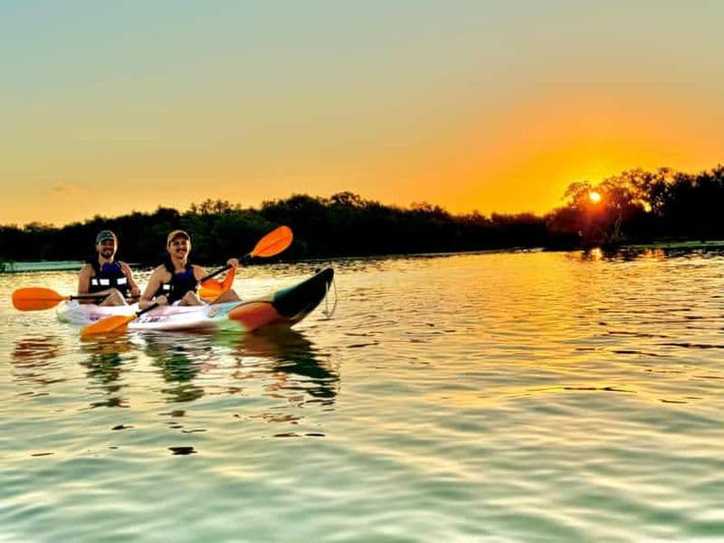 Holbox : Lever de soleil et excursion en kayak dans les mangroves