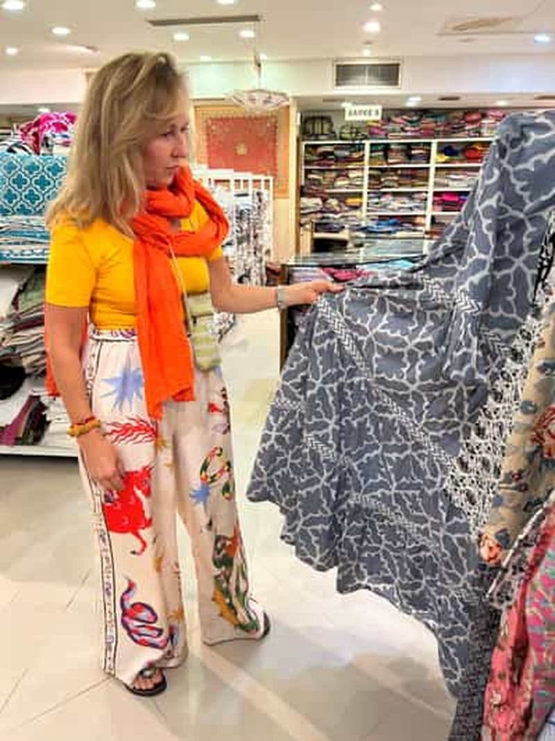 Jaipur : visite guidée à pied d'une demi-journée avec découverte du marché local