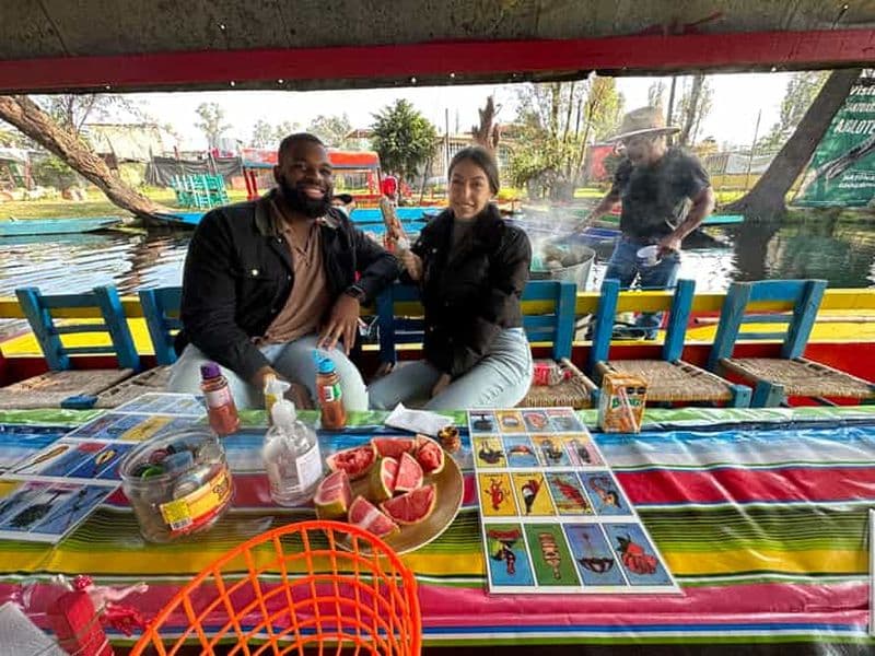 Mexico : Tour en bateau de Xochimilco avec repas et boissons