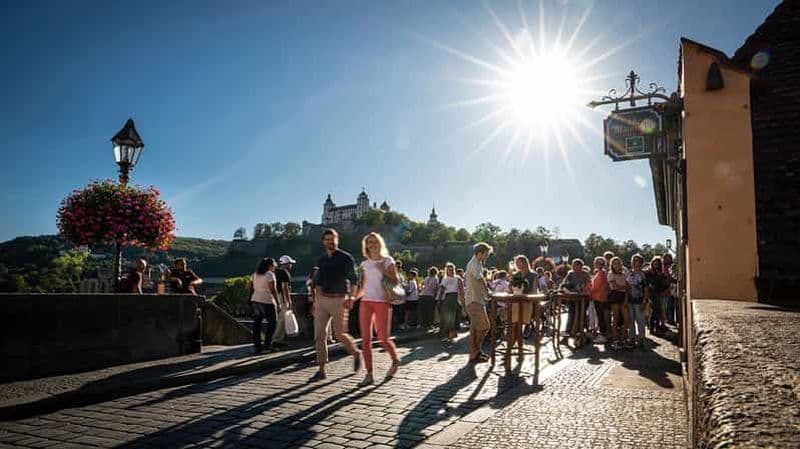 Wurtzbourg : Brückenschoppen (visite guidée avec dégustation de vin)