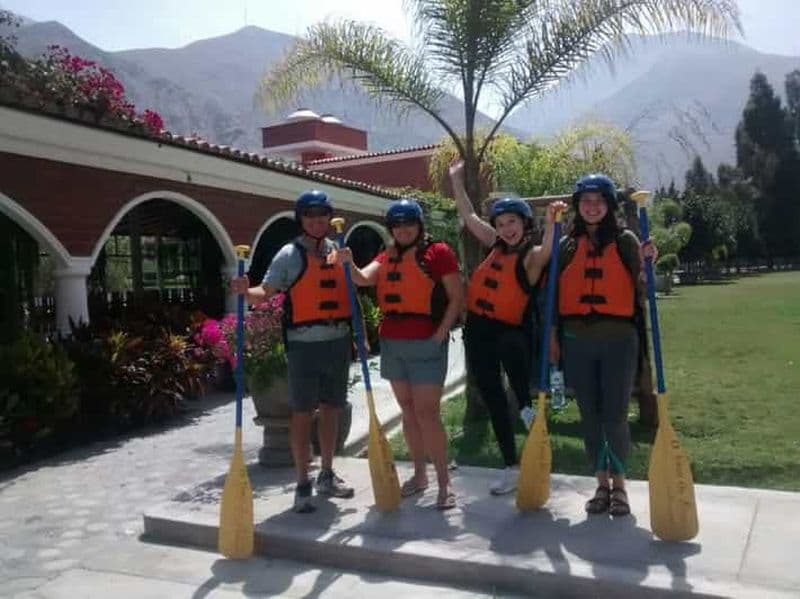 Lunahuana : Rafting, canopée, quad et visite d'un domaine viticole depuis Lima