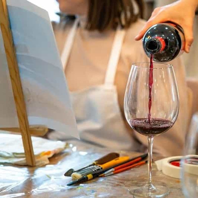 Soirée peinture et vin