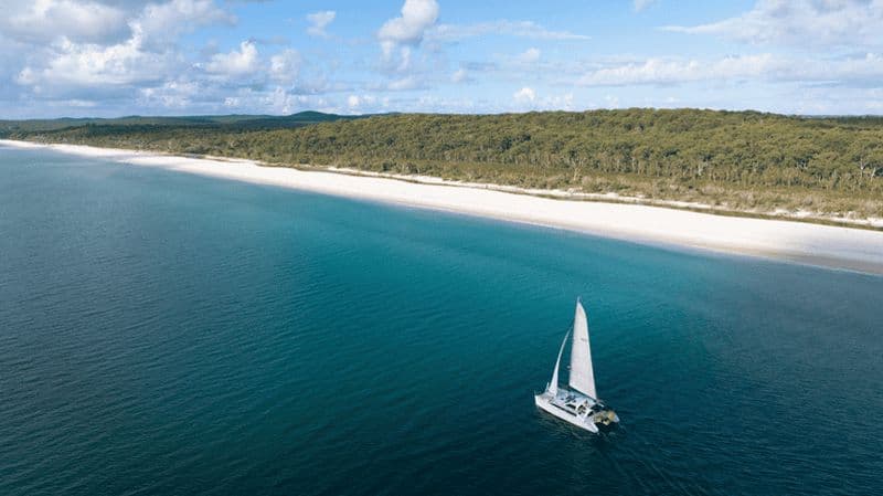 Au départ de Hervey Bay - Location de voilier privé