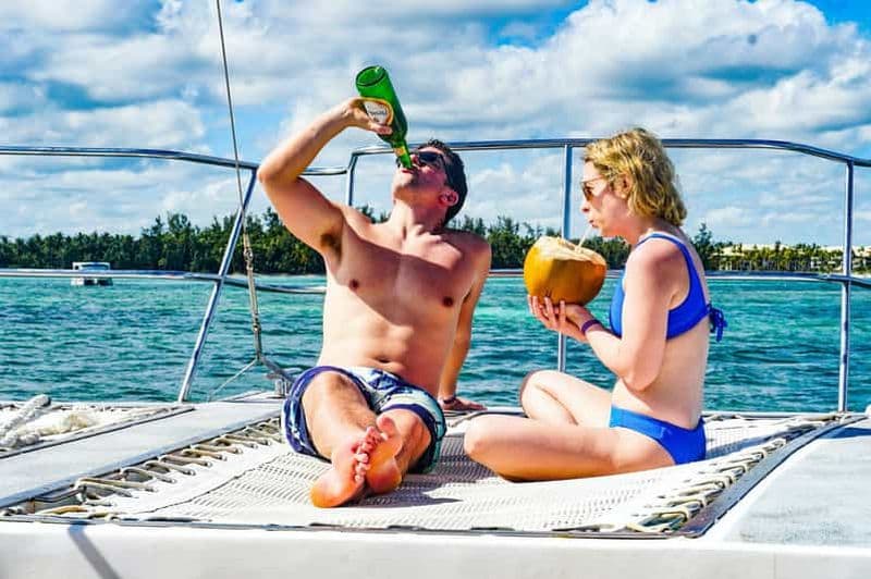 Depuis Punta Cana : Croisière en catamaran avec déjeuner