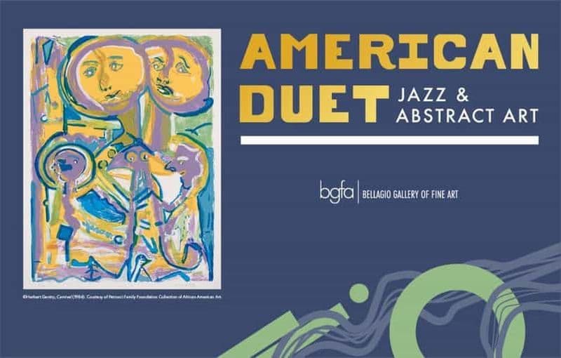 Billet Galerie des beaux-arts de Bellagio : Exposition "American Duet : Jazz".