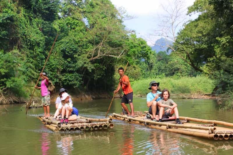 Billet Khao Lak : Khao Sok - Rafting en bambou et bain d'éléphants