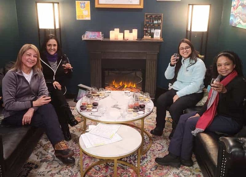 Billet Anchorage : Dégustation de chocolat et de vin