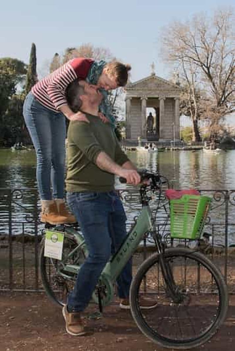 Rome : visite en vélo électrique de la Villa Borghese (en petit groupe ou privée)