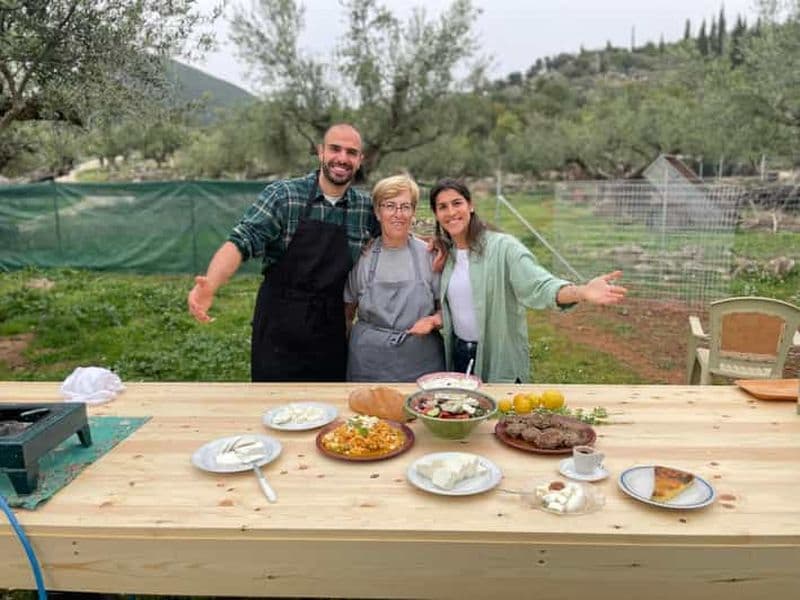 Kalamata : expérience « de la ferme à la table » avec cours de cuisine