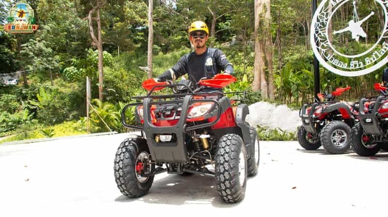 Phuket : Quad par Erawan Patong Seaview Zipline 250 cc