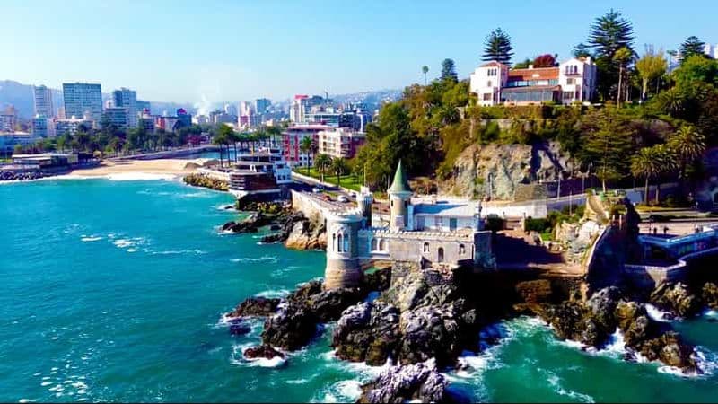 Santiago : Viña del Mar, Valparaiso, avec dégustation de vins