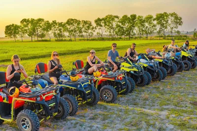 Siem Reap : Visite du village khmer en quad et ATV