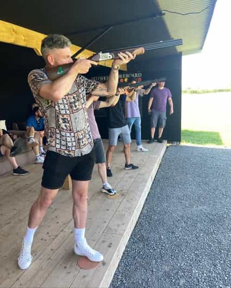 Tir à l'argile au laser