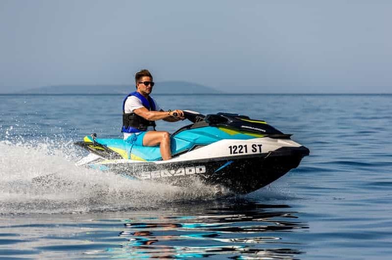 Billet Split : excursion safari en jet ski avec tour en bateau rapide