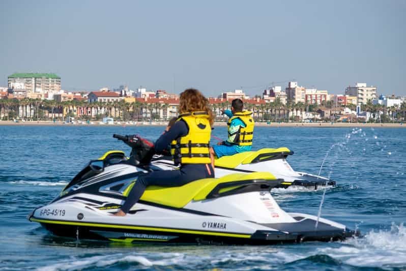 Valence : excursion en jet ski, paddle surf, photos et boisson gratuite