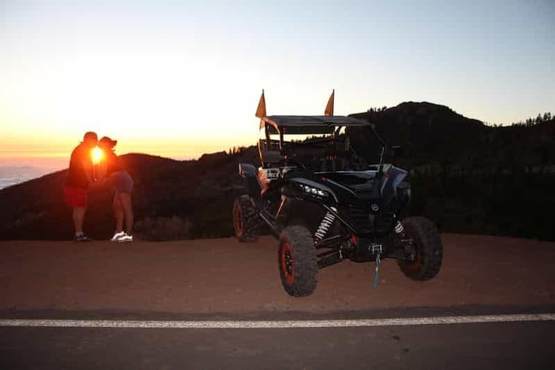 Tenerife : Visite guidée du parc national du Teide en buggy au coucher du soleil