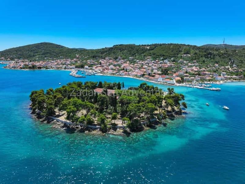 Zadar : circuit dans les îles, baignade et plongée avec boissons