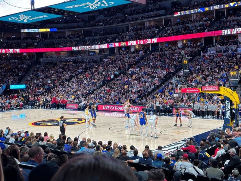 Billet Denver : Billet pour un match des Denver Nuggets NBA au Ball Arena