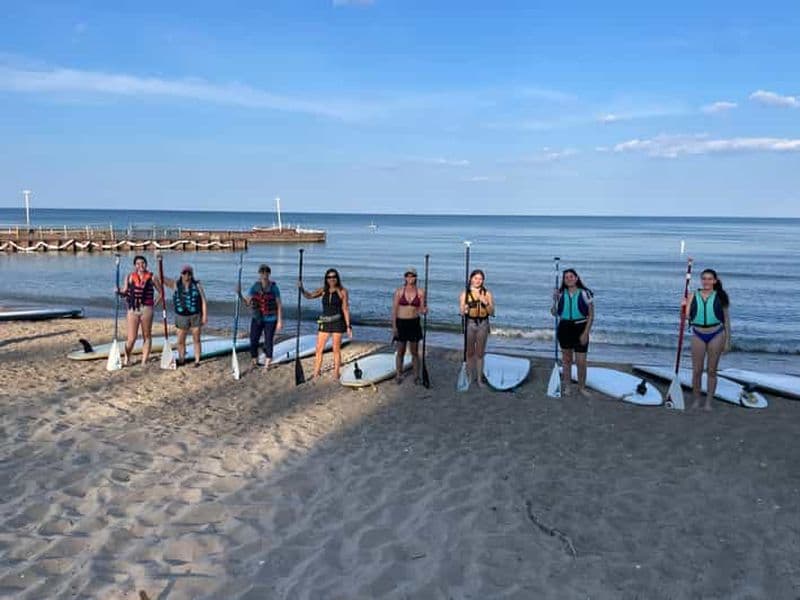 Cours de Stand Up Paddle board à Chicago et sur la côte nord et visite guidée