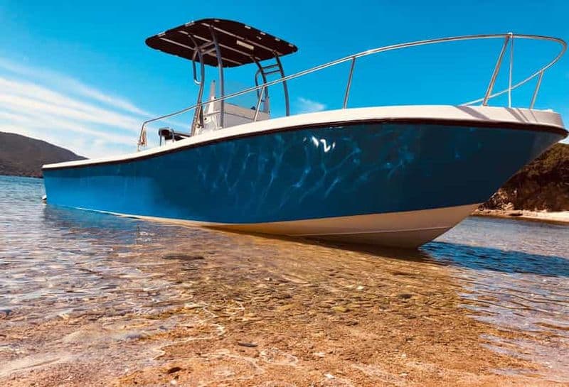 Bonifacio : croisière guidée et plongée avec tuba aux îles Lavezzi