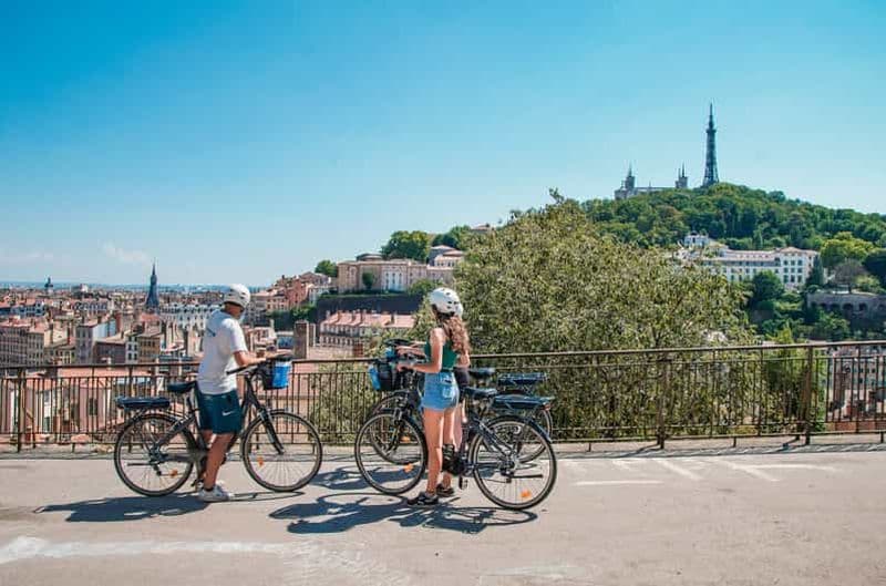 Lyon : visite panoramique de 2 heures en vélo électrique