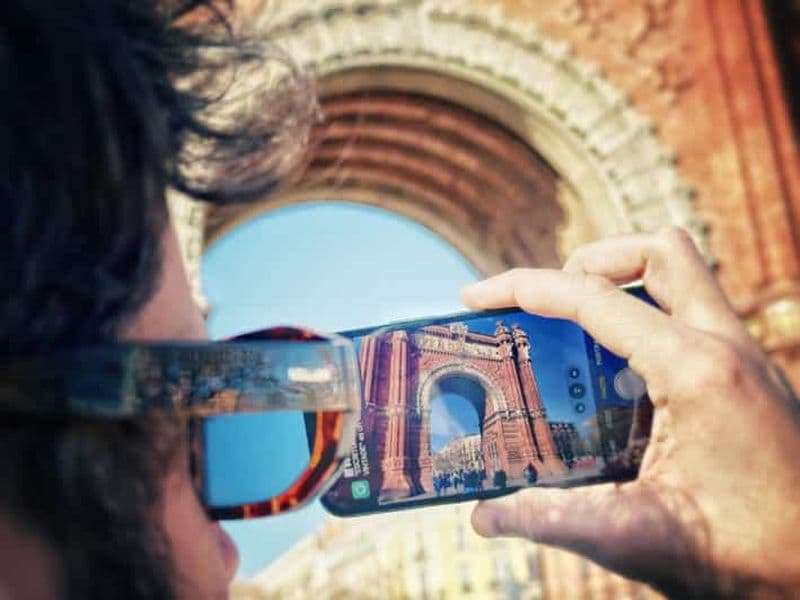 Barcelone : cours privé de photographie sur téléphone portable - Parc et vieille ville