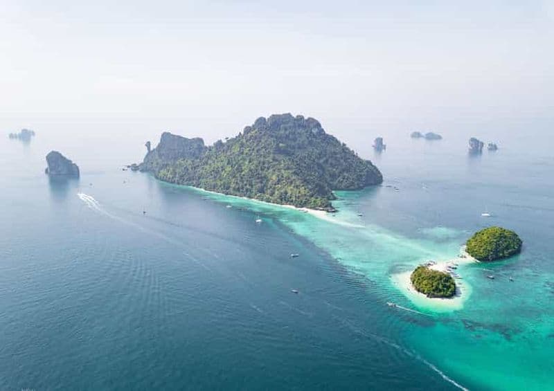 Krabi : 4 îles et la mer séparée de Krabi Longtail Boat Tour