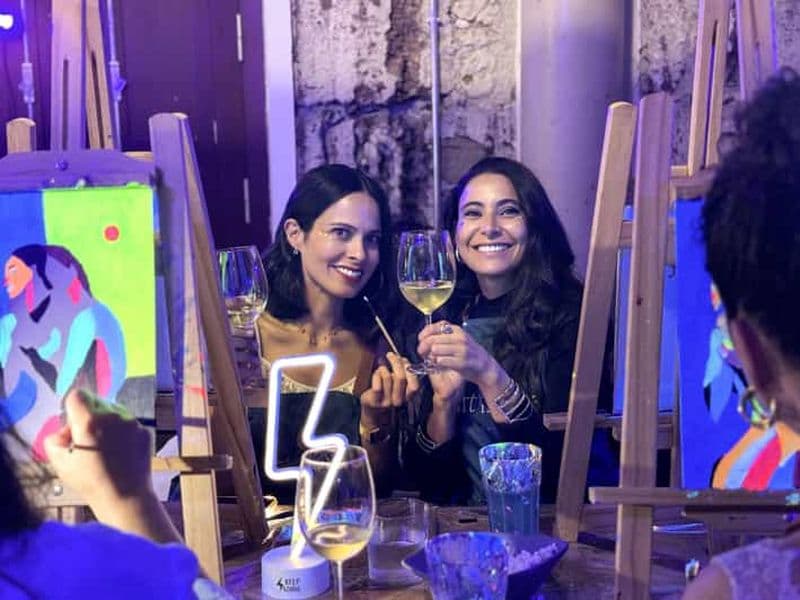 Tenerife : Manifestations de peinture dans l'obscurité