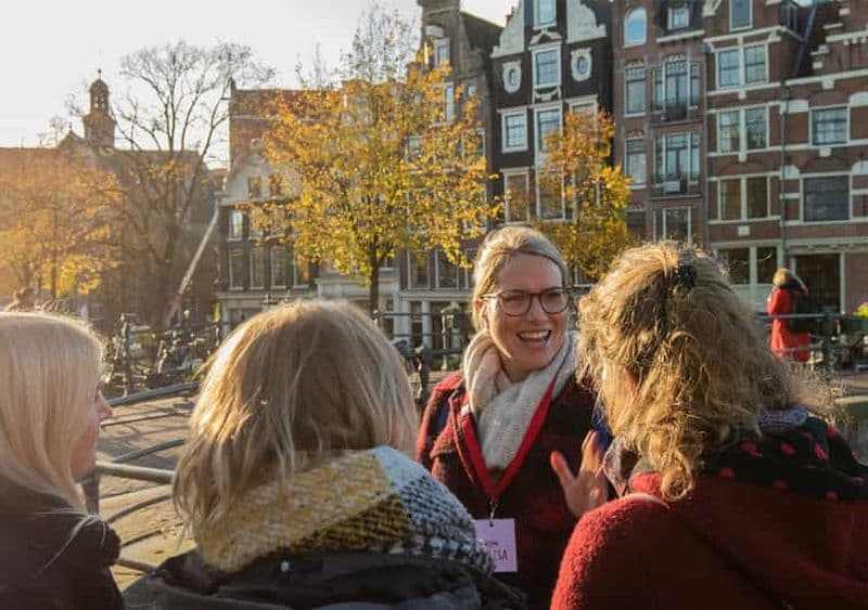 Amsterdam : Visite guidée du quartier Jordaan avec un guide allemand