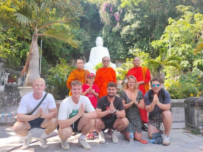 Depuis Hoi An : Excursion d'une journée dans les montagnes de marbre et le sanctuaire de My Son