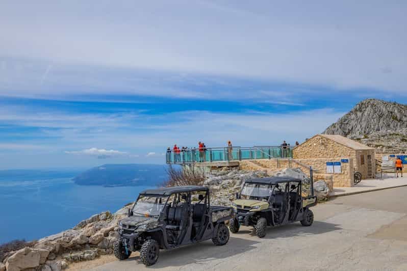 Makarska : Baggy Skywalk et visite du point de vue du Biokovo