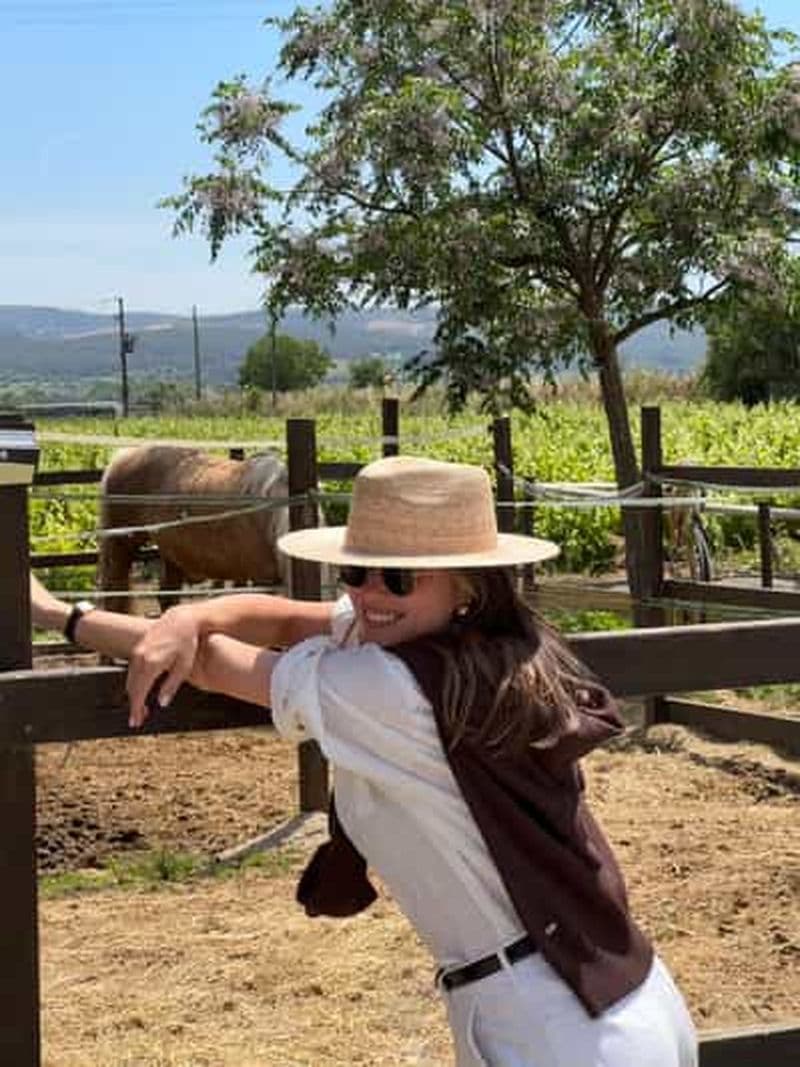 Au départ de Barcelone : balade à cheval privée + tapas + pique-nique