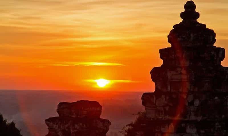 Siem Reap : visite d'Angkor Vat jounée avec coucher de soleil