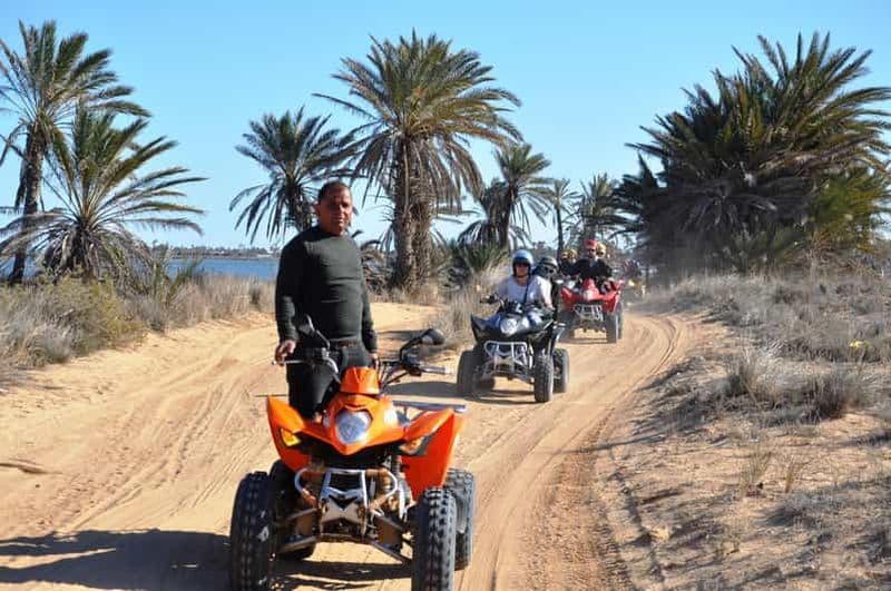 Billet Djerba : 1h30 d'expérience en quad dans le lagon bleu