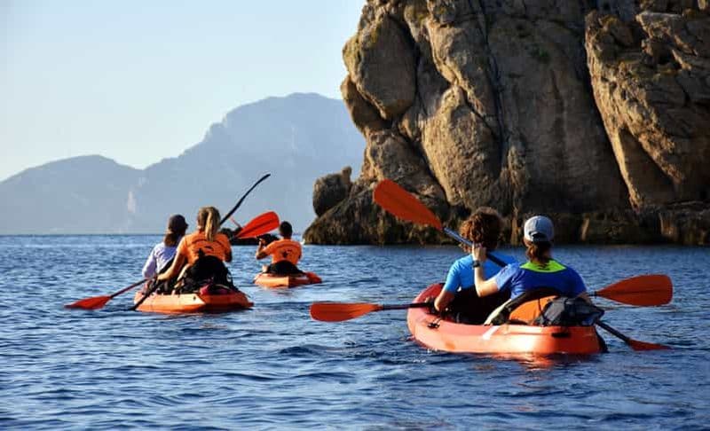 Golfo Aranci : excursion en kayak avec dauphins et apéritif